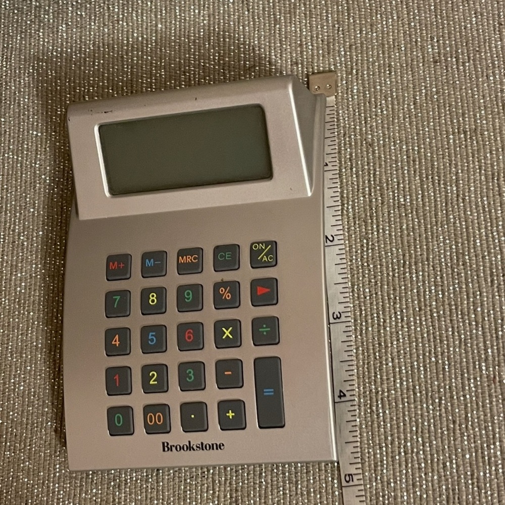 Color changing Brookstone calculator - Picture 10 of 13